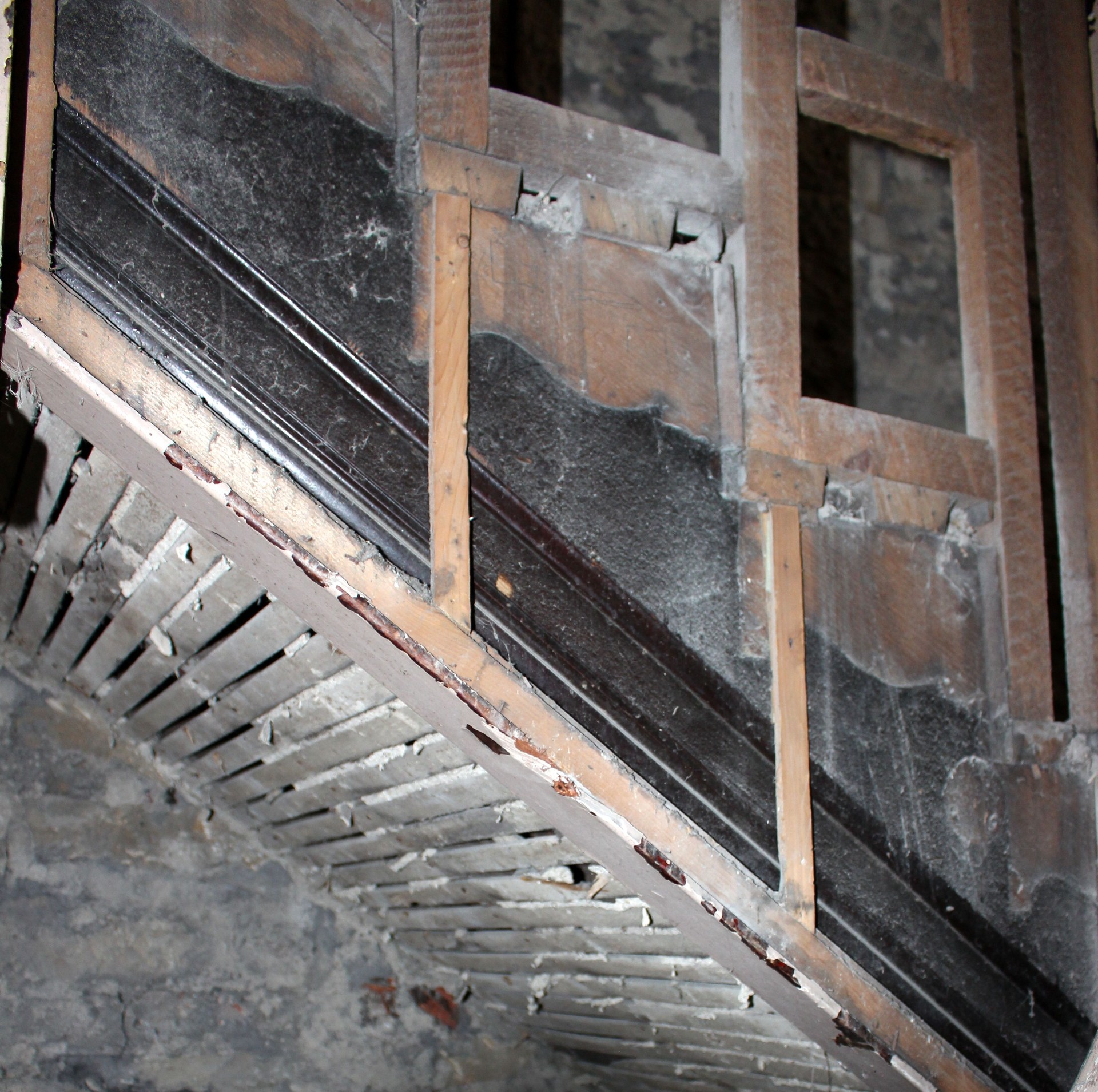 Derelict building restoration